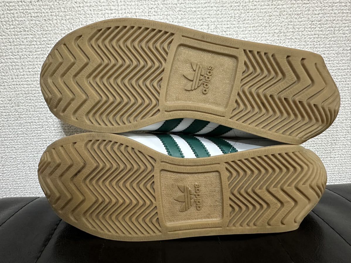 2015年製 adidas COUNTRY OG COLLEGIATE GREEN US7.5 25.5ｃｍ カントリー ホワイト/カレッジグリーン G26687 緑 白の画像7