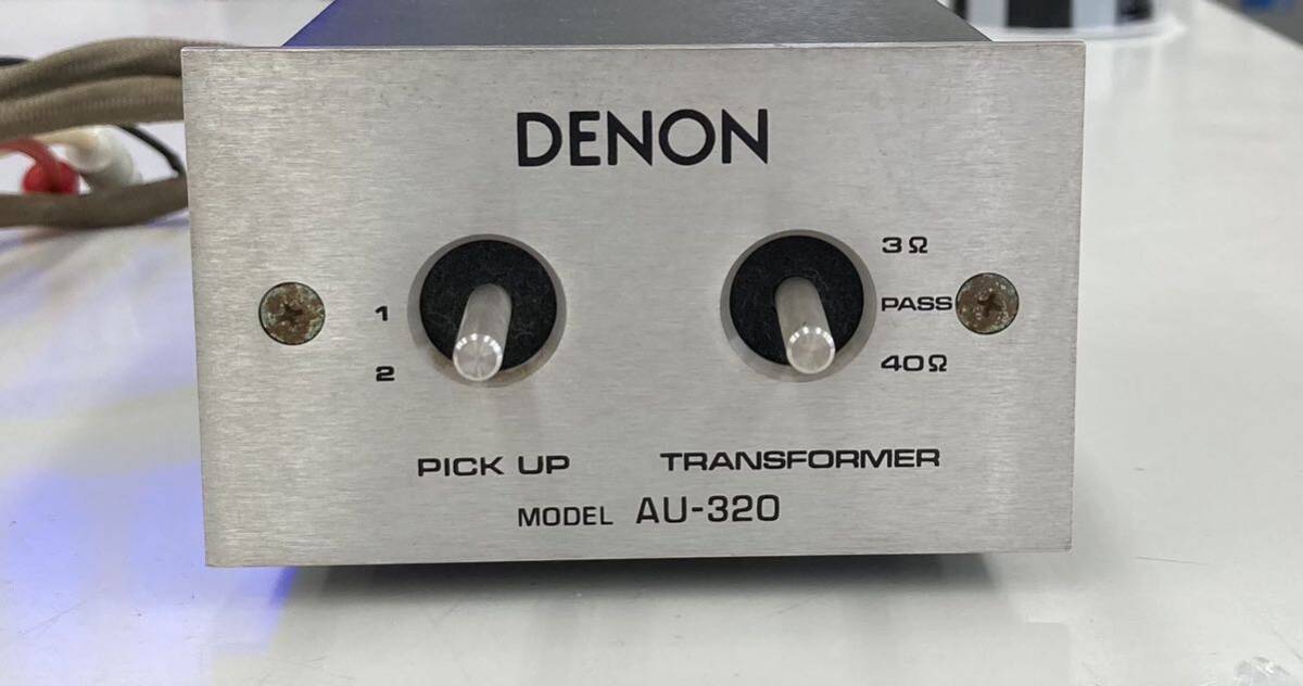訳あり品 DENON デノン ターンテーブル レコードプレーヤー DP-3000 ダブルアーム仕様 / MC昇圧トランス AU-320付属 現状渡しの画像9
