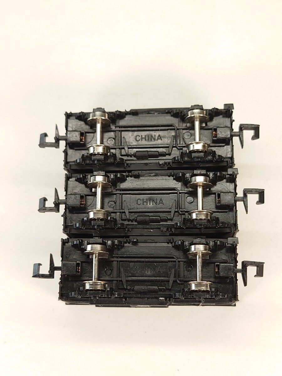 【レア】Nゲージ 河合商会 【カ3000形】カ3013 国鉄貨車 家畜車 3両セット 鉄道模型 _画像6