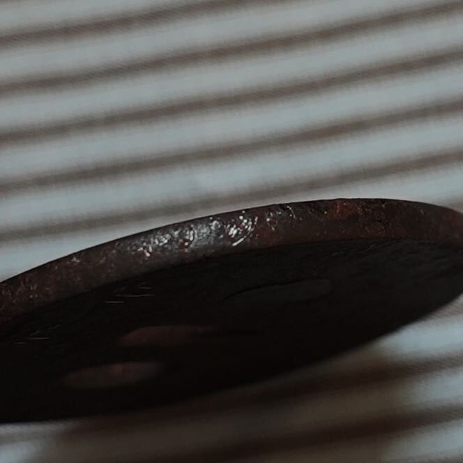 【武具小道具】日本刀装具 蝸牛 高彫金象嵌鐔 名品の画像3