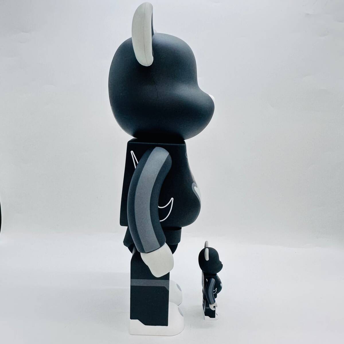 BE＠RBRICK ベアブリック NIKE ナイキ SB BLACK 100％ ＆ 400％ MEDICOM TOY メディコム・トイ フィギュア 激レア コレクション 1円出品