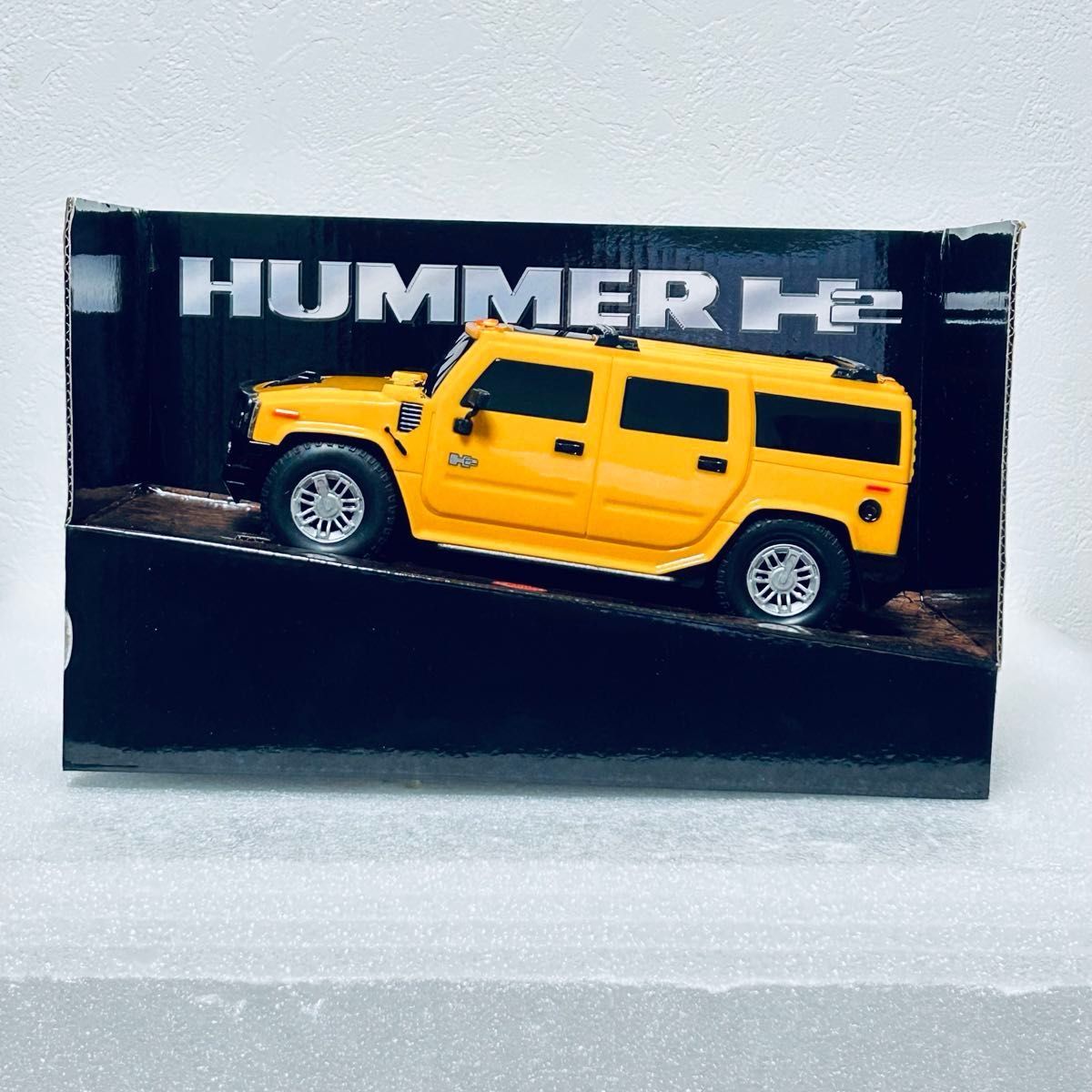 『新品未使用品』HUMMER H2 ハマー ラジコン 正規ライセンス品（イエロー）！