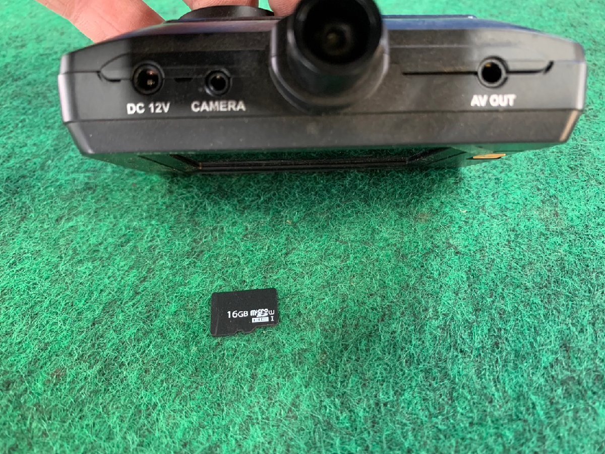 COMTEC ドライブレコーダー フロントカメラ リアカメラ付 SDカード付［S/8080］の画像6