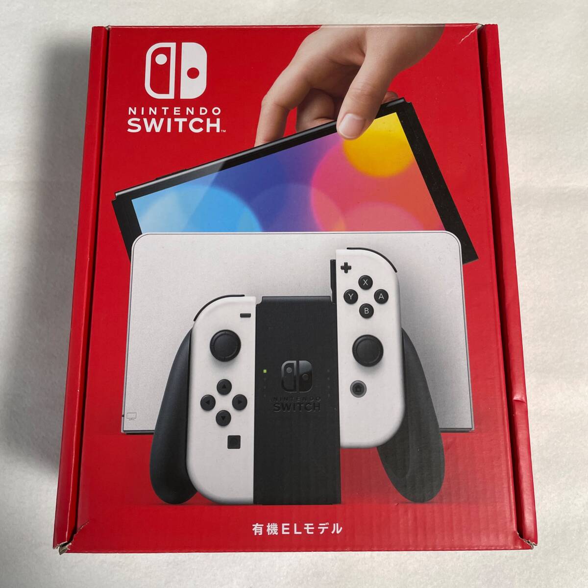 【美品】Nintendo Switch 有機ELモデル/ホワイト ニンテンドースイッチ［HEG-S-KAAAA］　04263N_画像1