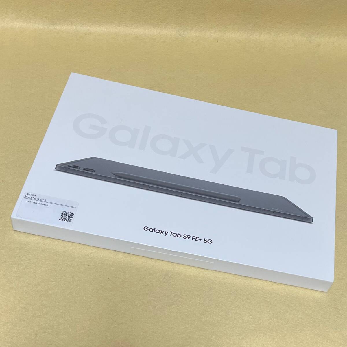 【超美品/au版SIMフリー】Galaxy Tab S9 FE+ 5G 128GB Wi-Fi+Cellular［SCT22］グレー　04295_画像6