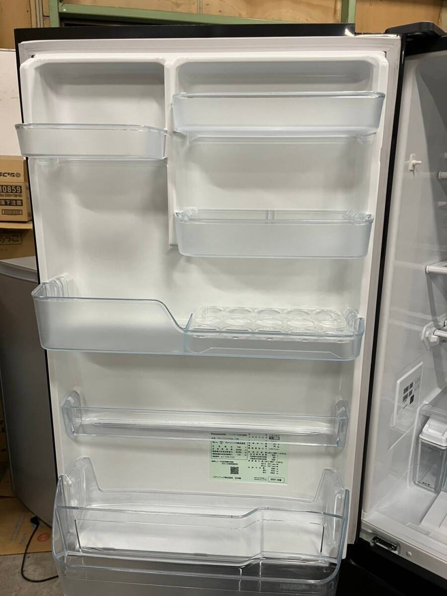 D-055 Panasonic 冷凍冷蔵庫 NR-C372GNL-T 2021年製 激安 ダーク D-055 Panasonic 冷凍冷蔵庫 NR-C372GNL-T 2021年製 激安 ダーク