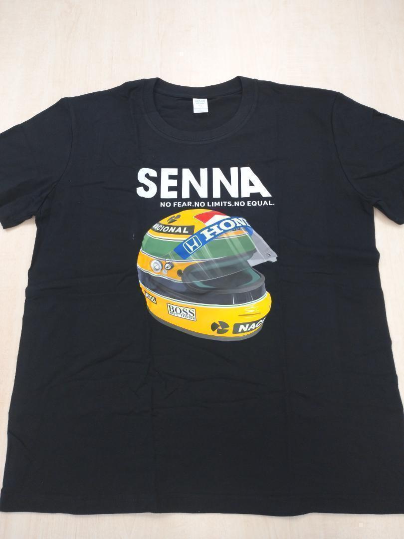 F1 アイルトン・セナ マクラーレン ホンダ MP4 ロータス ブラジル アラン・プロスト ナイジェル・マンセル Tシャツ Lの画像2