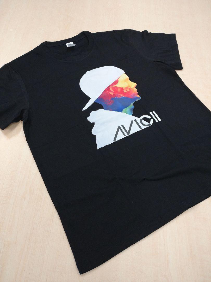 AVICII　アヴィーチー　Stories　ティム・バークリング　トランス　ハウス　EDM　ティエスト　カイゴ　コールドプレイ　Tシャツ　L _画像5