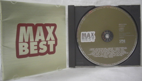 CD; :「マックスベストMAX BESTオムニバスCD」初回限定コールドジャケット全18曲収録中古品R060409_画像1