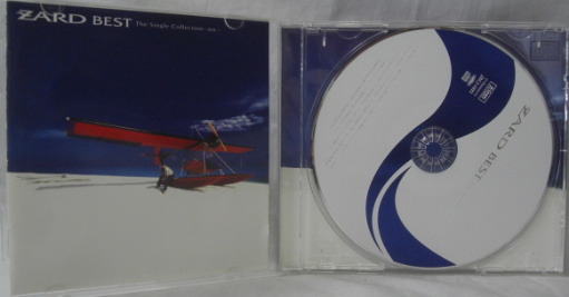 ♪♪CD:LP懐かし　ZARD「軌　跡」BEST THE ＳＩＮＧＬＥ ＣＯＬＬＥＣＴＩＯＮ　1枚全14曲1999年中古美品R060430No6♪♪_画像1