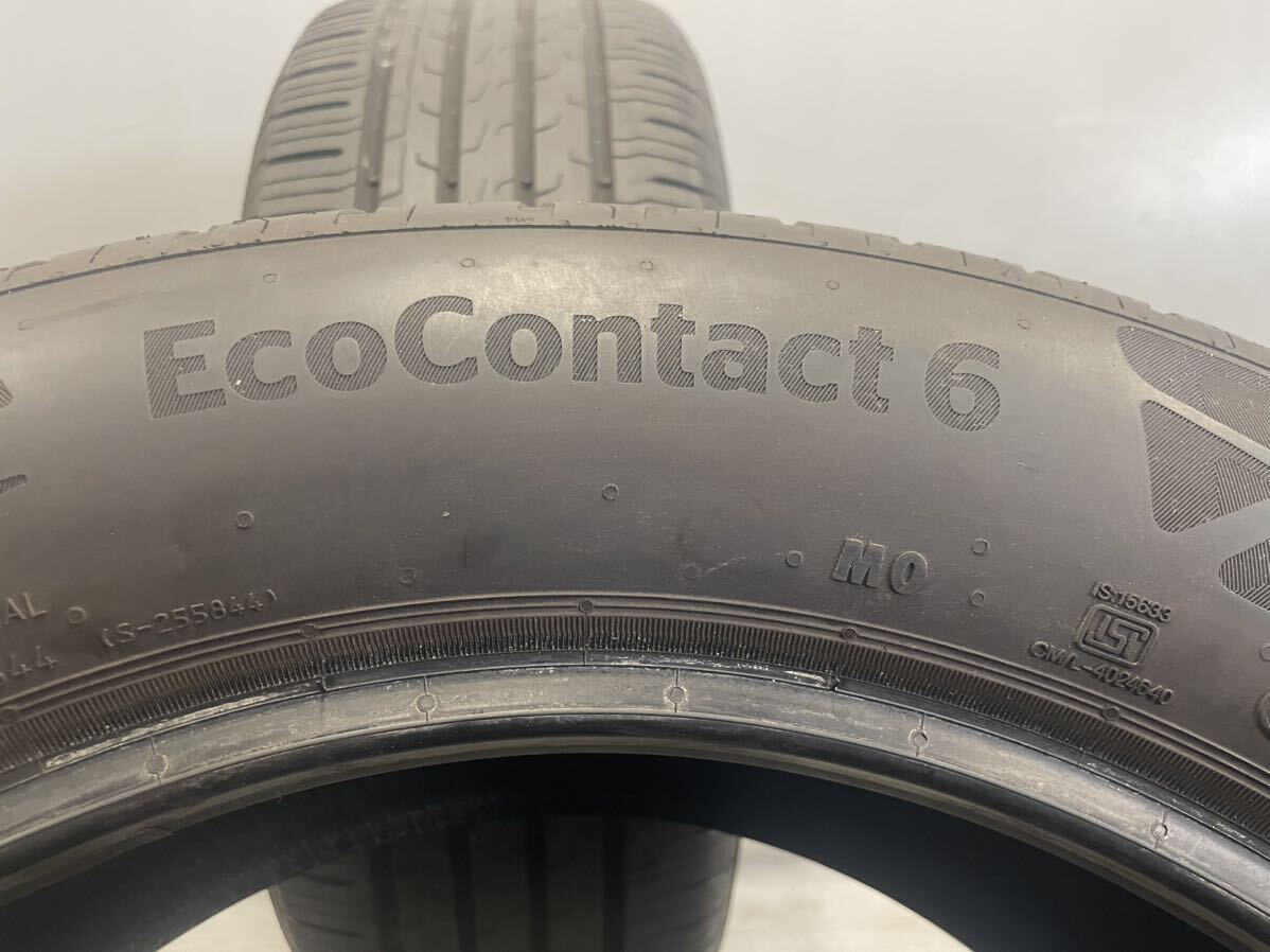 235/55R18(100W)MO[商品番号7487] コンチネンタル Eco Contact6 2020年製 2本セット 235/55/18_画像6