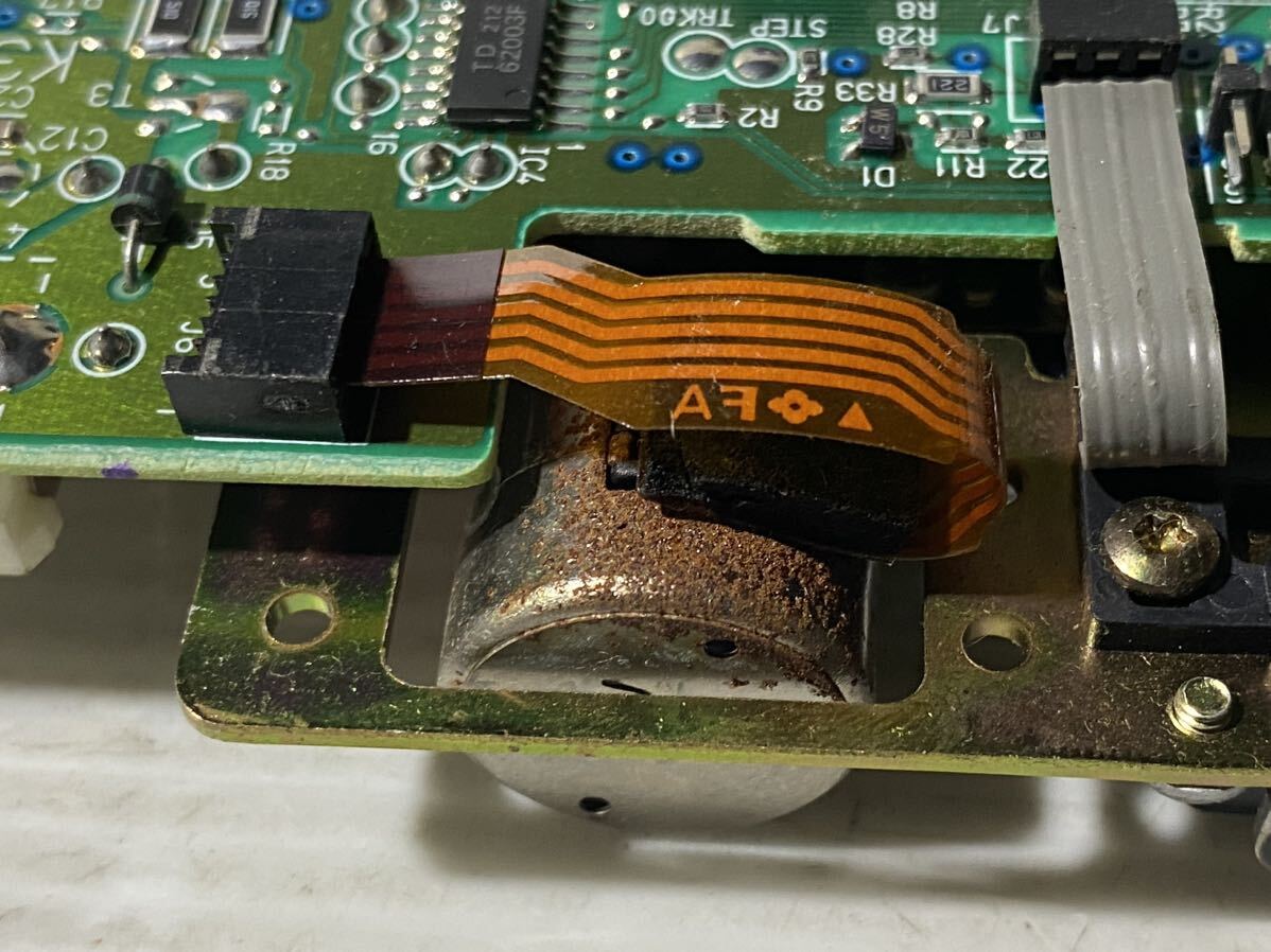 動作未確認 キャノン電子 5.25インチ フロッピーディスクドライブ MD5501S ジャンク 362の画像5