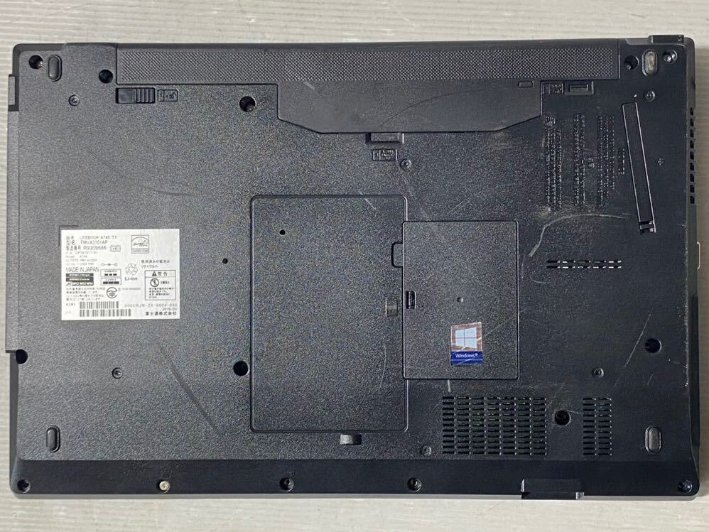 Bios пуск подтверждено Fujitsu LIFEBOOK A748/TX Corei3-8130U память 4GB/15.6 дюймовый Junk 342