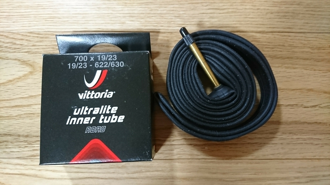 Vittoria Ultralite inner tube 700c仏式ブチルチューブ19-23c 51mm 新品未使用の画像1