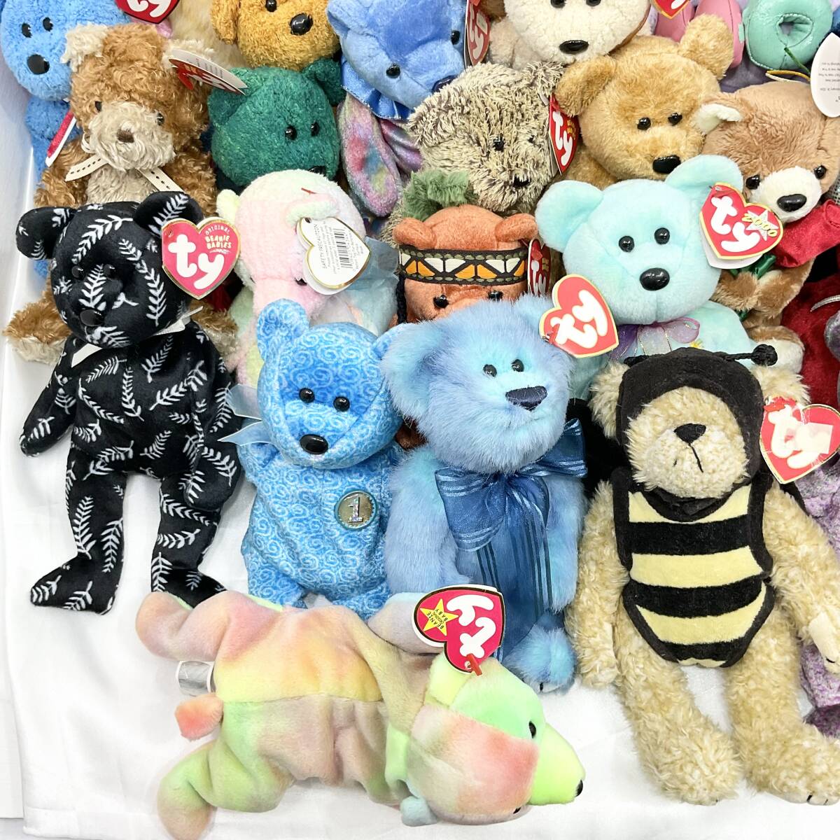 【美品】tyテディベア ぬいぐるみ まとめ売り ビーニーベイビーズ BEANIE BABIES Classicミレニアム (C1177)の画像4