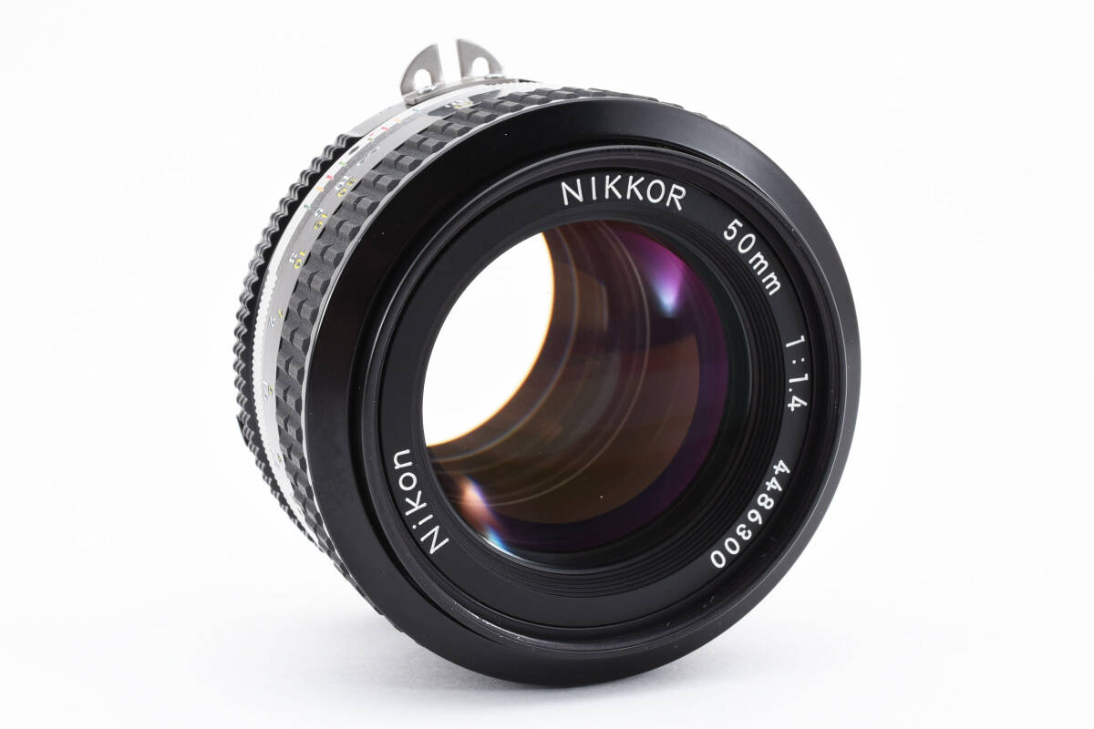 ★☆【美品】 Nikon AI NIKKOR 50mm F1.4 元箱（緩和材付き） #4039☆★_画像3