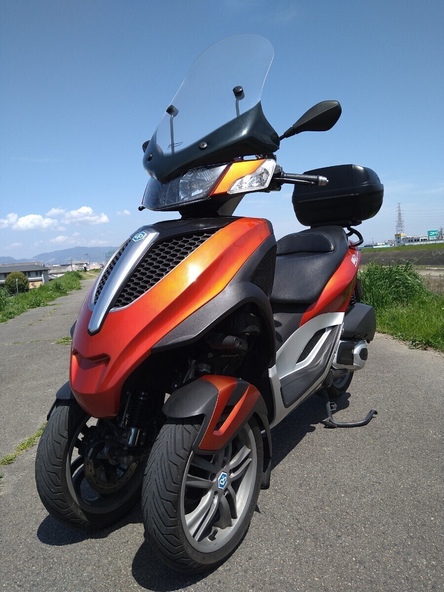 PIAGGIO MP3 300 ie Yourban 動画あり 車検不要 3輪 ピアジオ ユアーバン 250 正規輸入車 マスターキー_正面左前