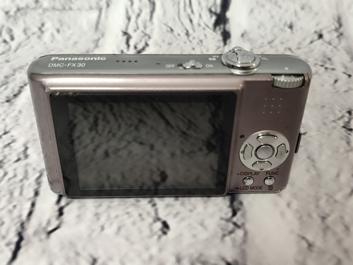 【売り切り】パナソニック Panasonic DMC-FX30 コンパクトデジタルカメラ 3050-2の画像2