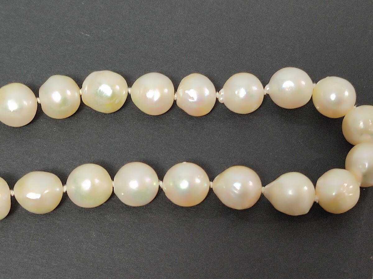 【売り切り】 パールネックレス ネックレス イヤリング SILVER 真珠の画像4