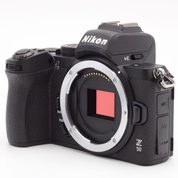 【新品級】 Nikon Z50 ボディ ブラック ニコン #3186の画像2