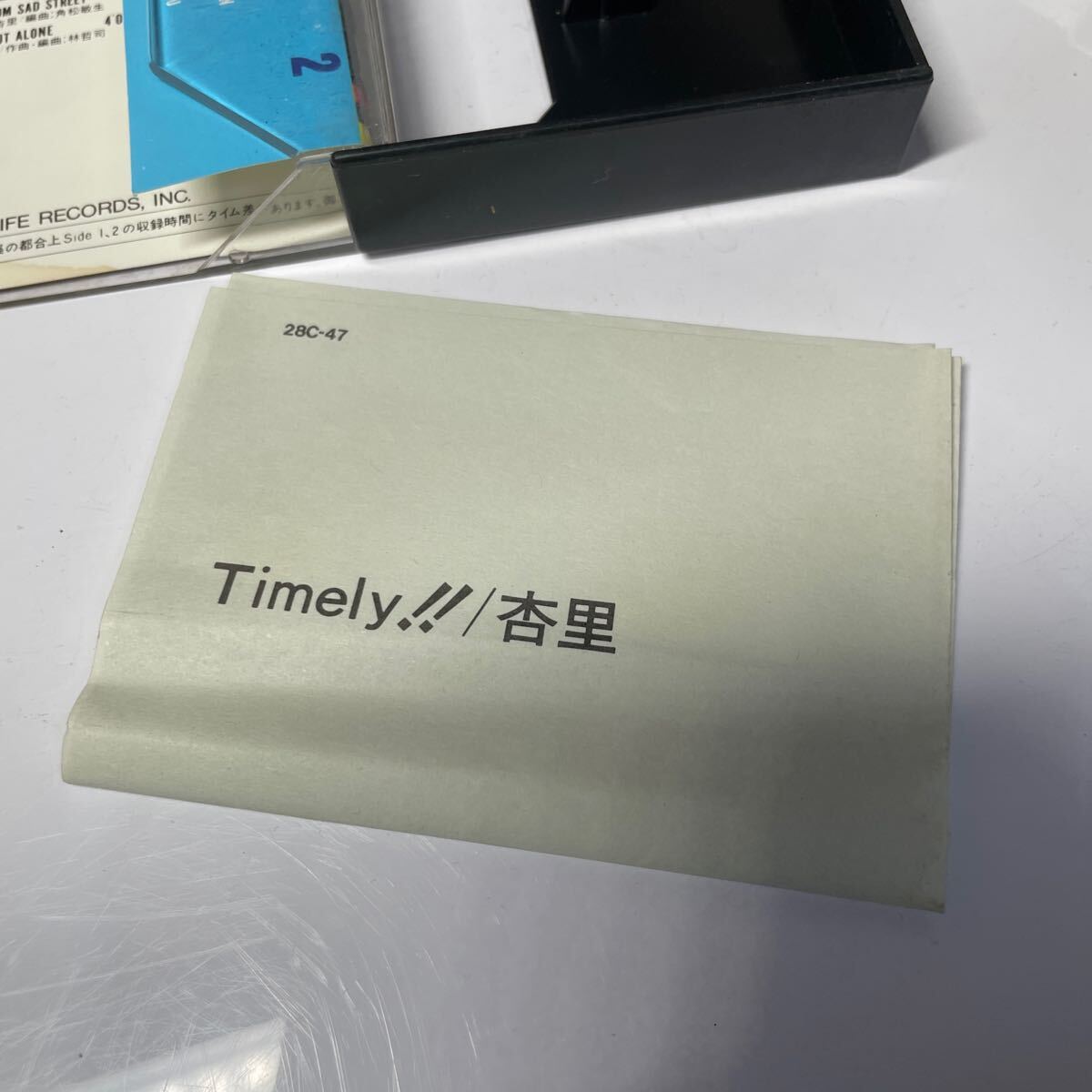 カセットテープ 杏里 タイムリー ANRI timely_画像6