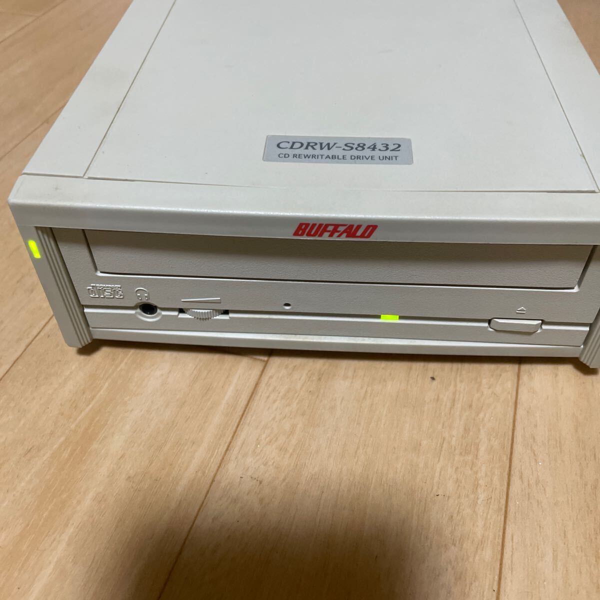BUFFALO製 CDRW-S8432 CD-R/RWドライブ SCSI接続 ジャンク扱いの画像4