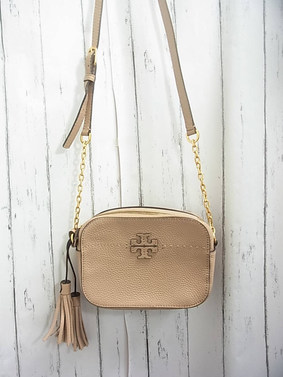 500円から正規品美品トリーバーチ TORY BURCH ショルダーバッグ/MCGRAW CAMERA BAG マックグロー カメラバッグ/ 型番50584の画像5