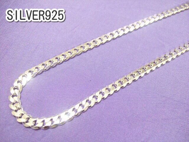 全国送料無料・イイ店 51センチ シルバーSILVER925♪魅惑の銀喜平チェーン 横浜最新 巾6.5ミリ 送料520円ネックレス32 メンズレディース 43.1g シルバー
