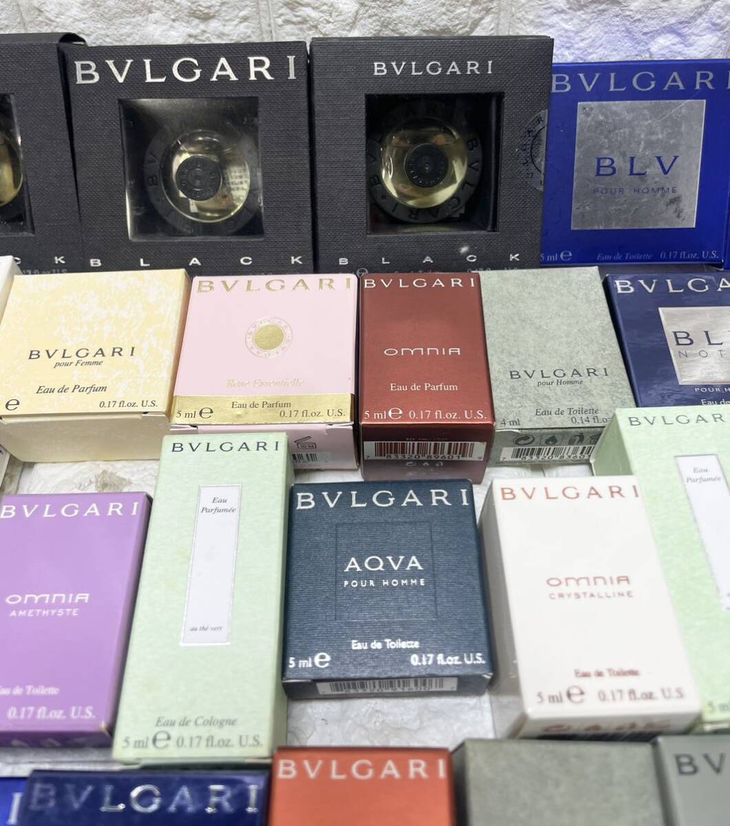未使用☆ ブルガリ BVLGARI 香水 大量 まとめて 27点 X2の画像3