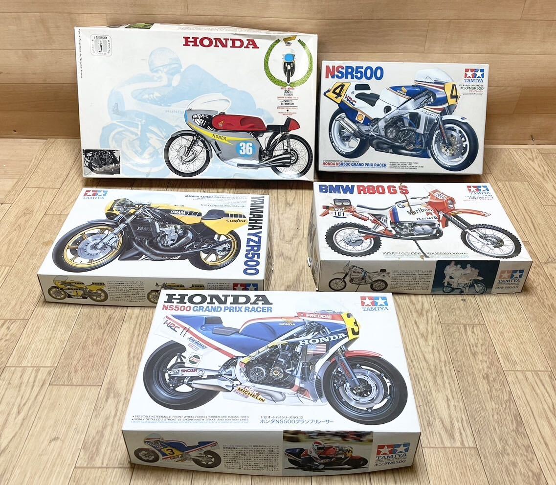 未使用☆ 未組立☆ TAMIYA タミヤ HONDA NSR500 ヤマハ YZR500 優勝者 1/12 NO.32 NO.55 NO.1 NO.49 アオシマ 等 大量 まとめて 6点 C5 