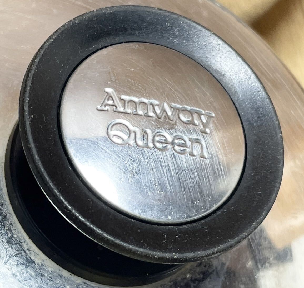 Amway Amway QUEEN Queen two-handled pot single-handled pot steamer saucepan set saucepan stainless steel large amount together F7