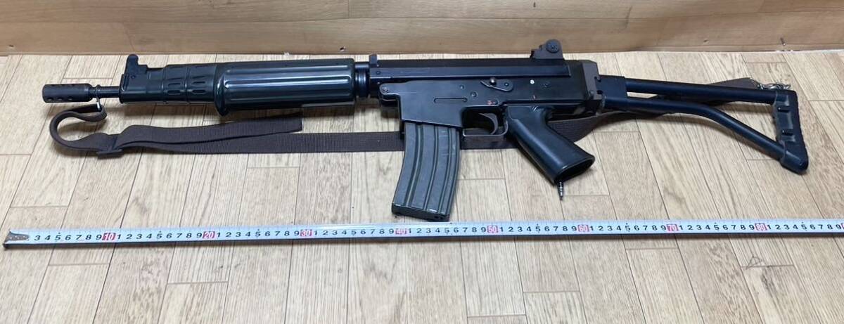 アサヒファイアーアームズ フルオートマチックエアーソフトガン FN-FNC 銃 お宝 コレクター コレクション E1_画像3