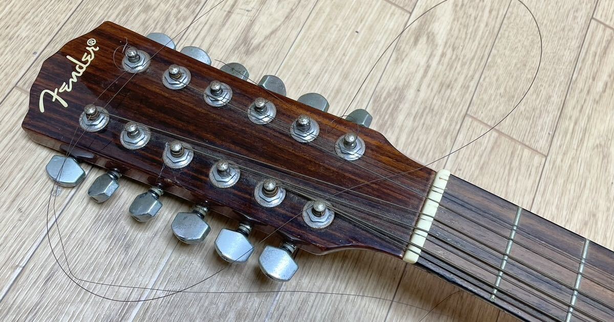 希少！ Fender DG-16-12 フェンダー 12弦 アコースティックギター アコギ エレアコ お宝 コレクション コレクター K12_画像4