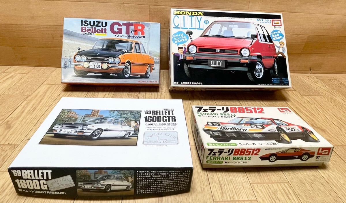 希少！ 未組立 多数 TAMIYA IMAI LS グリップ ARII 等 車 プラモデル GTR ホンダ シティ クーペ ダイハツ 等 大量 まとめて 14点 B3の画像2