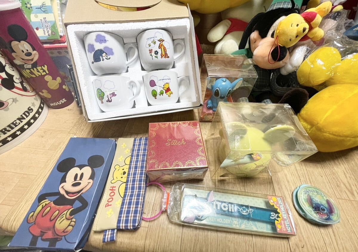  не использовался большое количество Disney украшение сумка брелок для ключа мягкая игрушка и т.п. Mickey minnie Винни Пух Stitch и т.п. много совместно 94 пункт D2