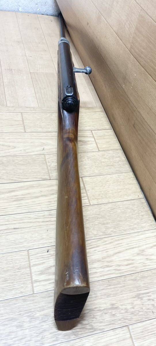 希少！ 昭和レトロ NAKAYA-52 スプリング銃 ライフル 木製ストック お宝 当時物 銃 J3の画像5