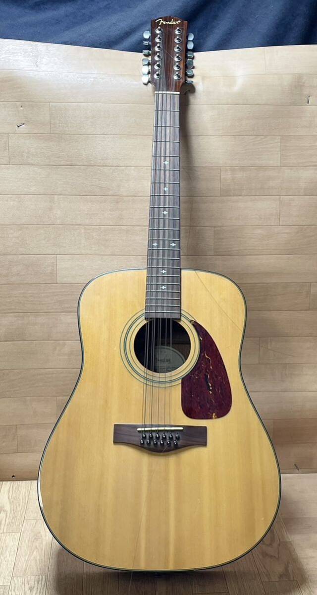 希少！ Fender DG-16-12 フェンダー 12弦 アコースティックギター アコギ エレアコ お宝 コレクション コレクター K12_画像1