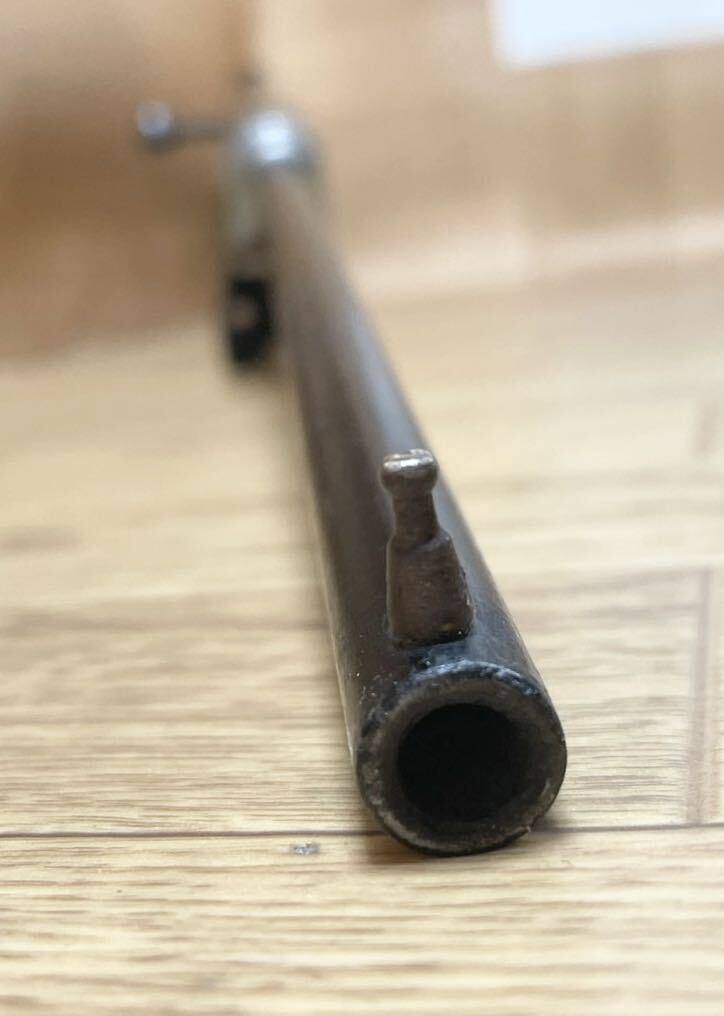 希少！ 昭和レトロ NAKAYA-52 スプリング銃 ライフル 木製ストック お宝 当時物 銃 J3の画像8