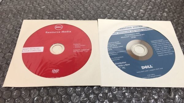 XD5y 2枚組 DELL OPTIPLEX 7010 & Windows7 Pro 32bit リカバリ DVDの画像1