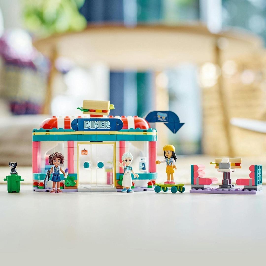 【新品未開封品】レゴ(LEGO) フレンズ ハートレイクシティのダイナー 41728 ブロック プレゼント ごっこ遊び 街づくり 女の子 6歳以上の画像10