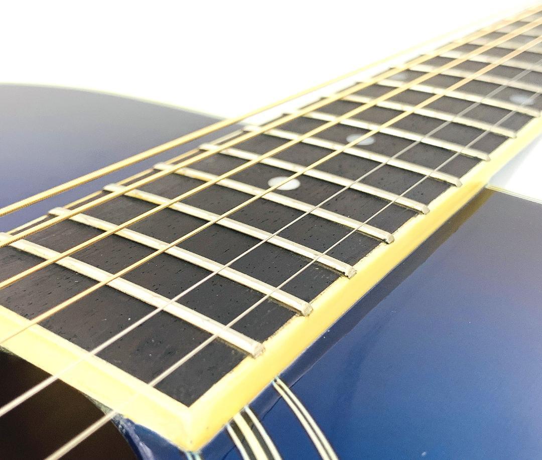 美品 Lumber ランバー アコースティックギター LF3BLS ブルー系 専用ギグケース カポタスト ピック付属【整備品】_画像が商品詳細に続きます是非ご確認下さい