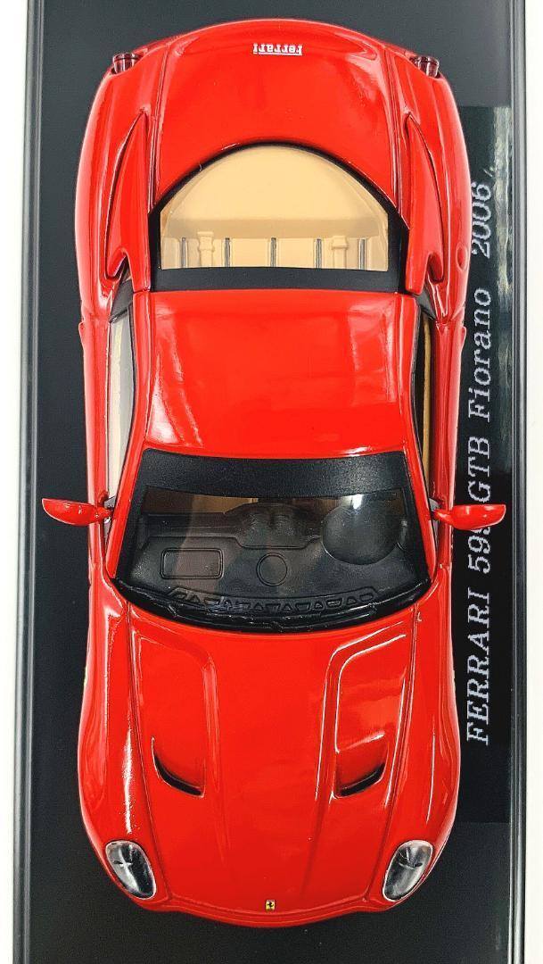フェラーリ FERRARI 599 GTB Fiorano 2006 1/43 アシェット Hachette ケース付き_画像6