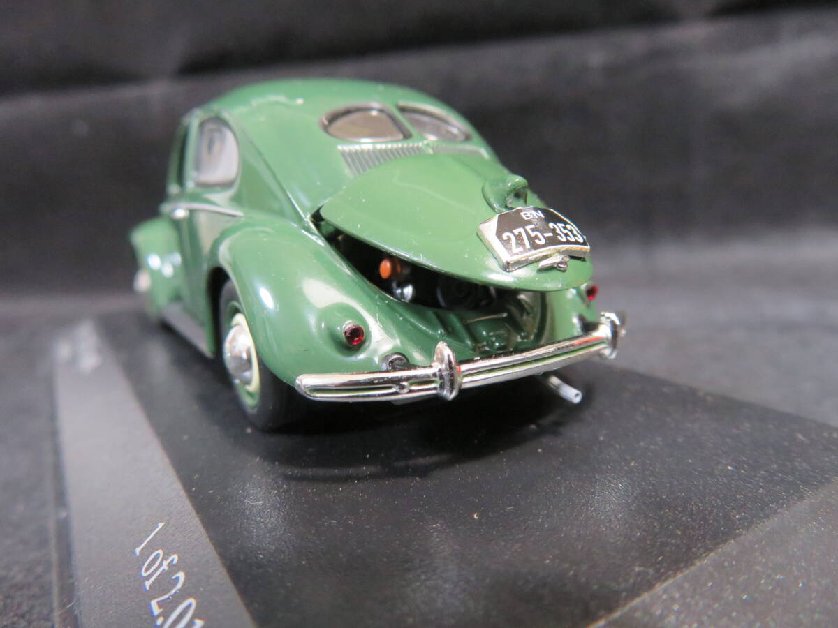 1/43　VW　1200　Export　1951　グリーン　スプリットウインドー_エンジンフード、開閉します。