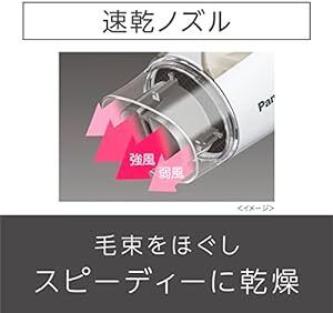 パナソニック ドライヤー イオニティ 速乾 大風量 ペールピンク調 EH-NE4J-P_画像5