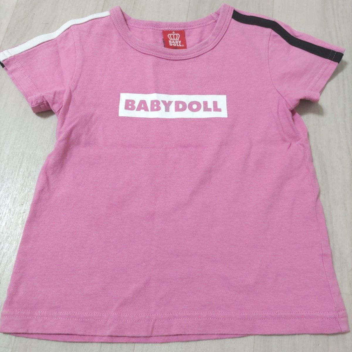 ☆　BABY DOLL　ベビードール　半袖Tシャツ　ハーフパンツ　110サイズ  上下セット  キッズ　kids　綿100%
