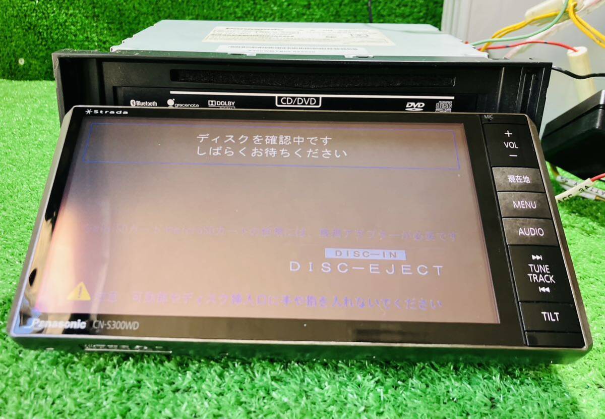 ★美しい品★Panasonic/パナソニック ストラーダ【CN-S300WD】メモリー ナビ★フルセグ付★地デジ USB DVD Bluetooth★_画像6