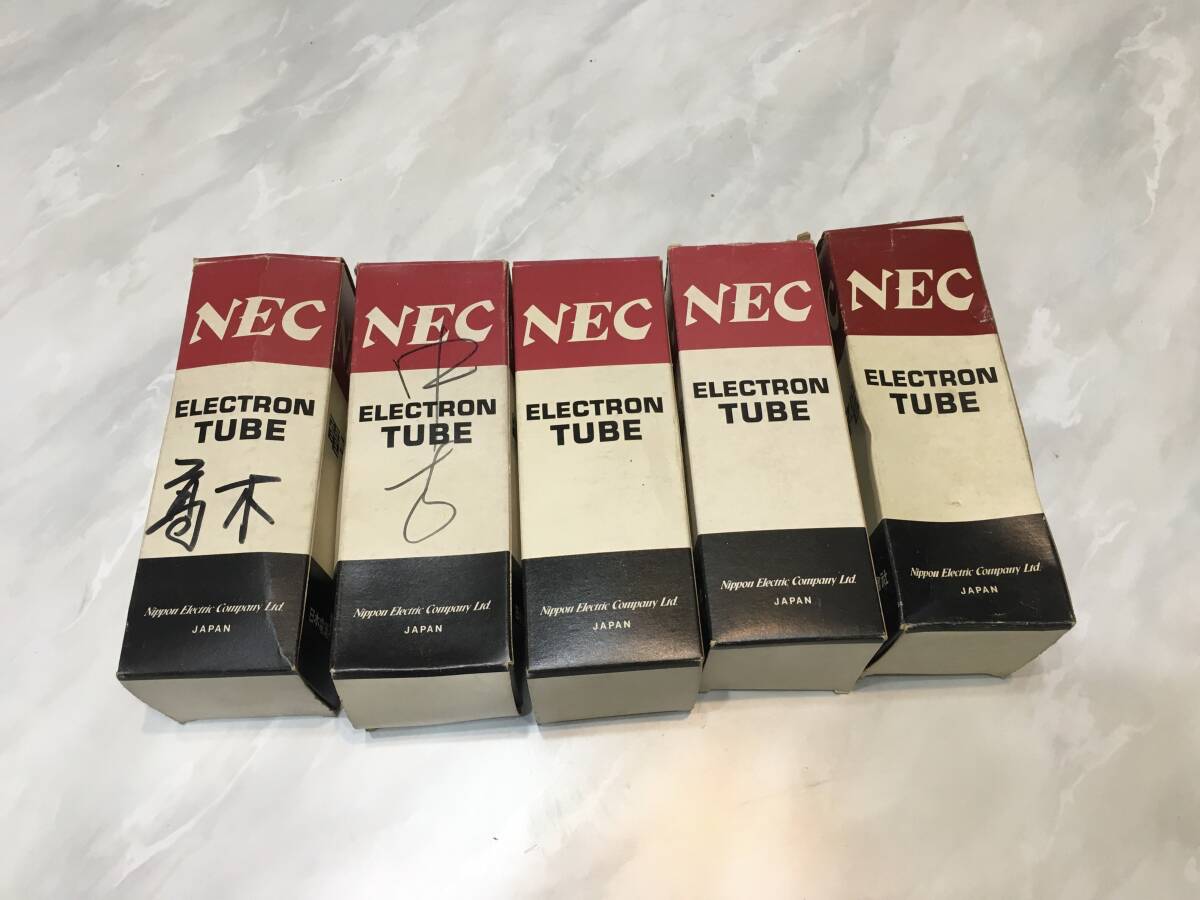 NEC ELECTRON TUBE/6336A 3本/6AS7G 2本 まとめての画像2