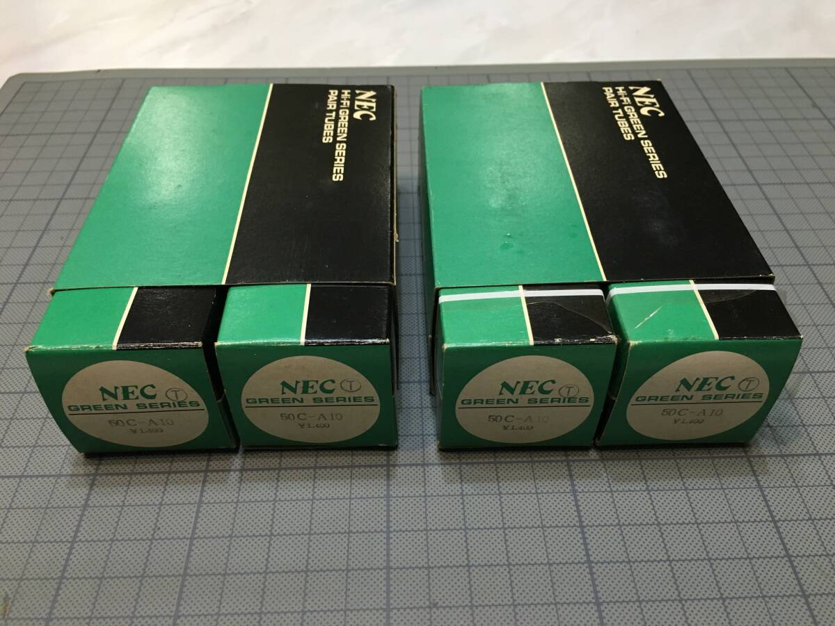 NEC 50C-A10 GREEN SERIES 真空管　4本まとめて_画像1