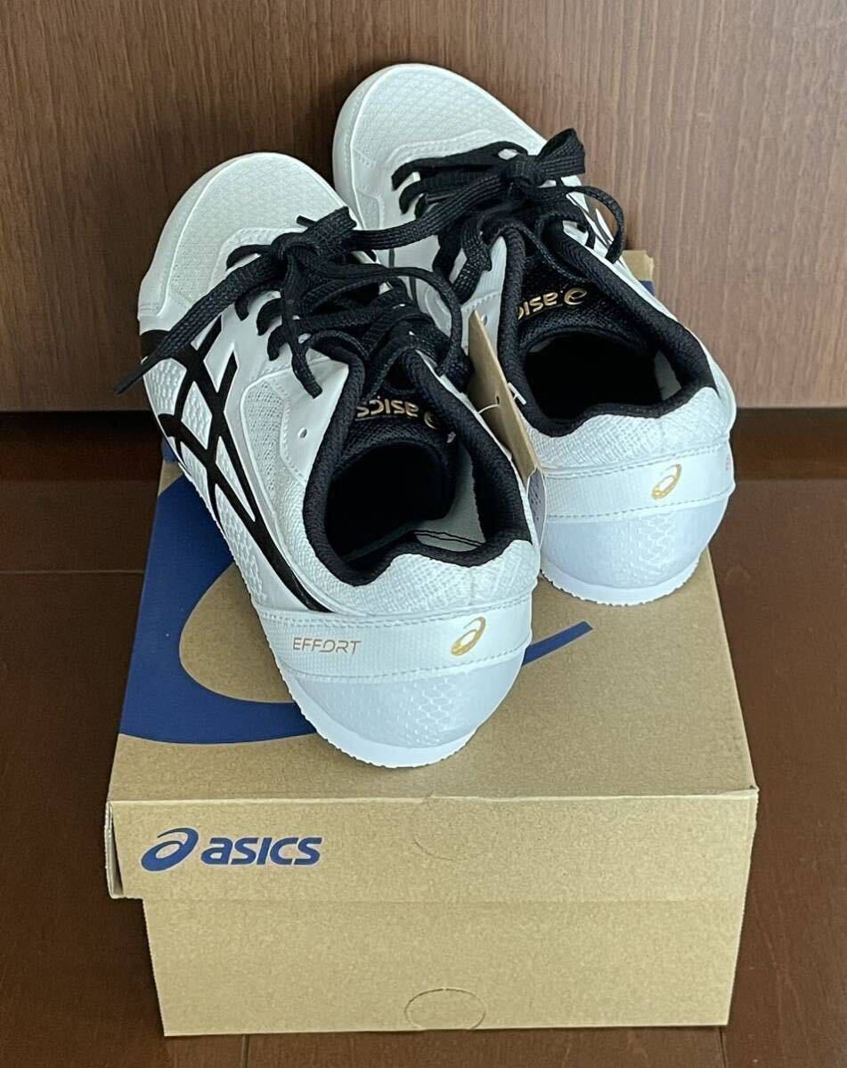 ★新品未使用★アシックス★asics★EFFORT 13★エフォート 13★1093A167★陸上/ランニング 陸上スパイク 2E★ホワイト×ブラック★の画像4