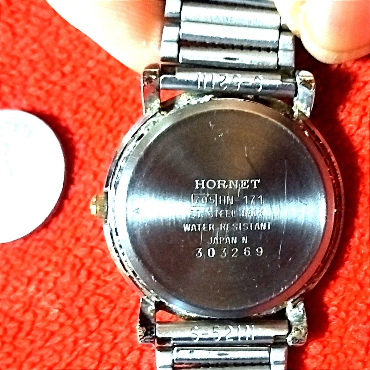 レディスウォッチ　CASIO HORNET 稼働品 クォーツ 腕時計